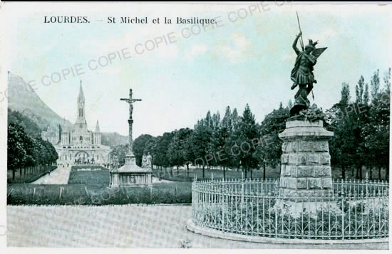 Cartes postales anciennes > CARTES POSTALES > carte postale ancienne > cartes-postales-ancienne.com Occitanie Hautes pyrenees Lourdes