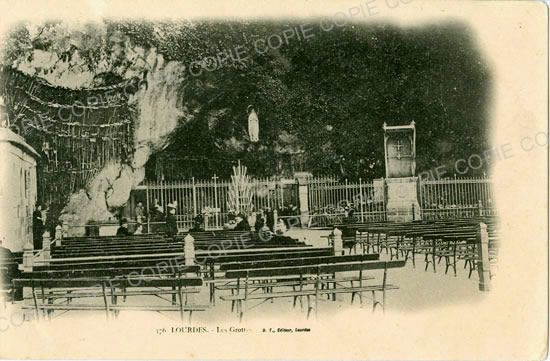 Cartes postales anciennes > CARTES POSTALES > carte postale ancienne > cartes-postales-ancienne.com Occitanie Hautes pyrenees Lourdes