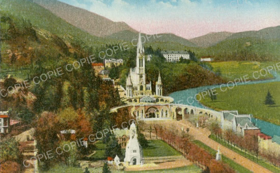 Cartes postales anciennes > CARTES POSTALES > carte postale ancienne > cartes-postales-ancienne.com Occitanie Hautes pyrenees Lourdes