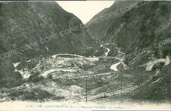 Cartes postales anciennes > CARTES POSTALES > carte postale ancienne > cartes-postales-ancienne.com Occitanie Hautes pyrenees Cauterets