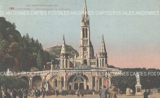 Cartes postales anciennes > CARTES POSTALES > carte postale ancienne > cartes-postales-ancienne.com Hautes pyrenees  Lourdes