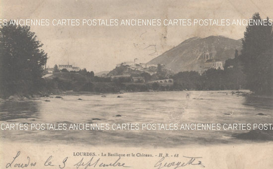 Cartes postales anciennes > CARTES POSTALES > carte postale ancienne > cartes-postales-ancienne.com Hautes pyrenees  Lourdes