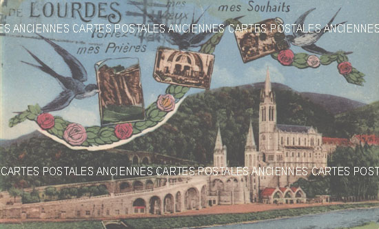 Cartes postales anciennes > CARTES POSTALES > carte postale ancienne > cartes-postales-ancienne.com Hautes pyrenees  Lourdes