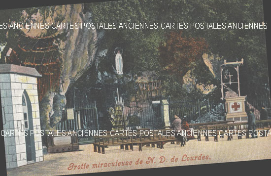 Cartes postales anciennes > CARTES POSTALES > carte postale ancienne > cartes-postales-ancienne.com Hautes pyrenees  Lourdes