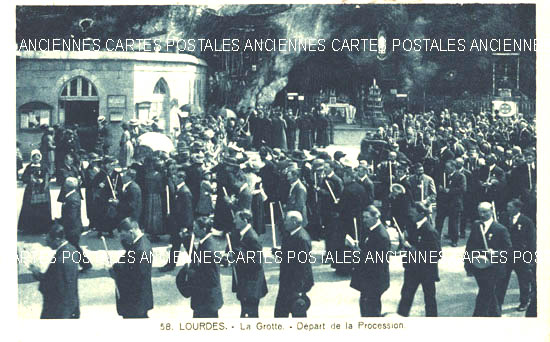 Cartes postales anciennes > CARTES POSTALES > carte postale ancienne > cartes-postales-ancienne.com Hautes pyrenees  Lourdes