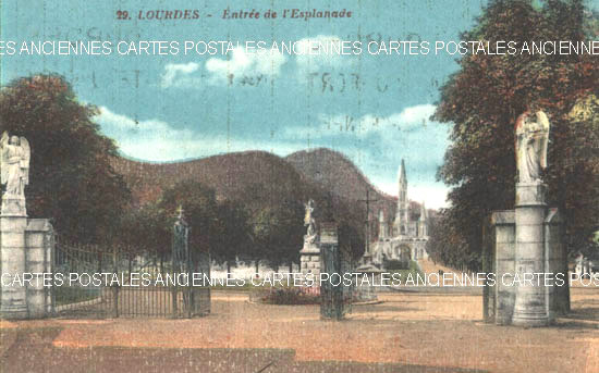 Cartes postales anciennes > CARTES POSTALES > carte postale ancienne > cartes-postales-ancienne.com Hautes pyrenees  Lourdes