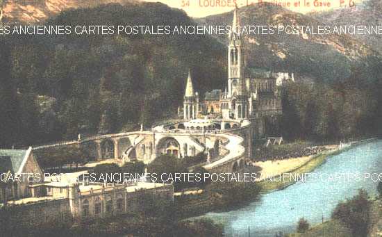 Cartes postales anciennes > CARTES POSTALES > carte postale ancienne > cartes-postales-ancienne.com Hautes pyrenees  Lourdes