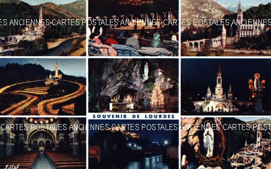 Cartes postales anciennes > CARTES POSTALES > carte postale ancienne > cartes-postales-ancienne.com Hautes pyrenees  Lourdes