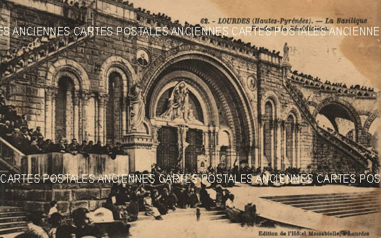 Cartes postales anciennes > CARTES POSTALES > carte postale ancienne > cartes-postales-ancienne.com Hautes pyrenees  Lourdes