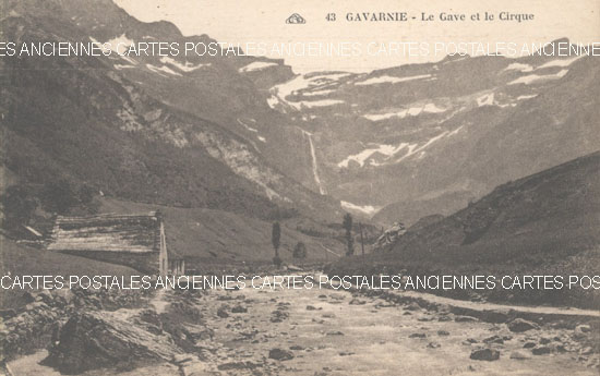 Cartes postales anciennes > CARTES POSTALES > carte postale ancienne > cartes-postales-ancienne.com Hautes pyrenees  Gavarnie