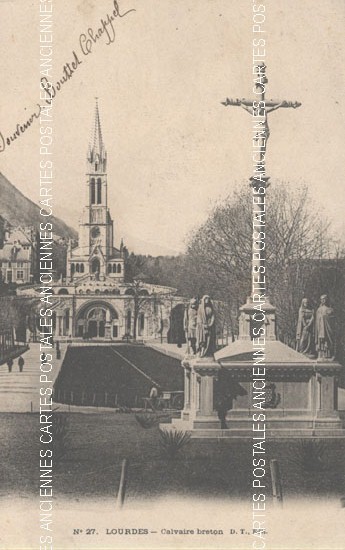 Cartes postales anciennes > CARTES POSTALES > carte postale ancienne > cartes-postales-ancienne.com Hautes pyrenees  Lourdes
