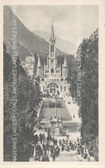 Cartes postales anciennes > CARTES POSTALES > carte postale ancienne > cartes-postales-ancienne.com Hautes pyrenees  Lourdes