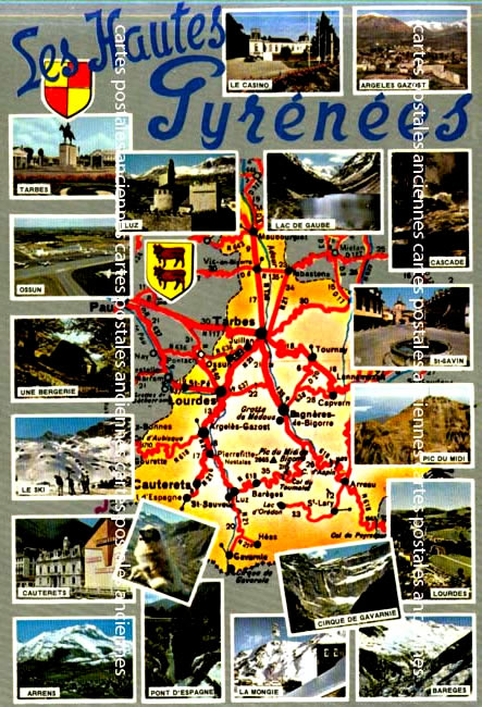Cartes postales anciennes > CARTES POSTALES > carte postale ancienne > cartes-postales-ancienne.com Occitanie Hautes pyrenees Gavarnie