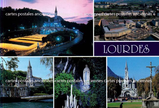 Cartes postales anciennes > CARTES POSTALES > carte postale ancienne > cartes-postales-ancienne.com Occitanie Hautes pyrenees Lourdes