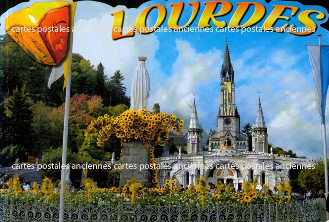 Cartes postales anciennes > CARTES POSTALES > carte postale ancienne > cartes-postales-ancienne.com Occitanie Hautes pyrenees Lourdes