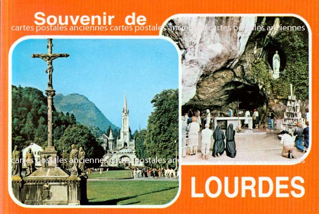 Cartes postales anciennes > CARTES POSTALES > carte postale ancienne > cartes-postales-ancienne.com Occitanie Hautes pyrenees Lourdes
