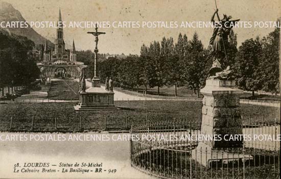 Cartes postales anciennes > CARTES POSTALES > carte postale ancienne > cartes-postales-ancienne.com Occitanie Hautes pyrenees Lourdes