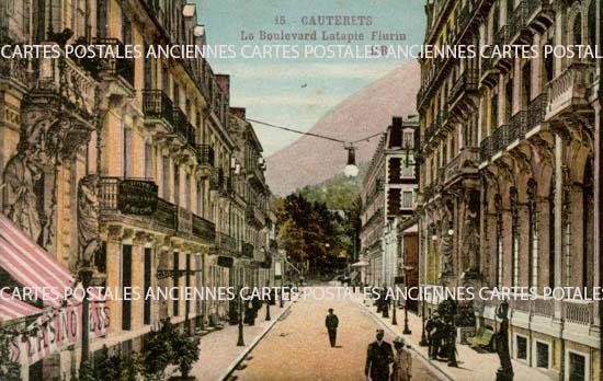 Cartes postales anciennes > CARTES POSTALES > carte postale ancienne > cartes-postales-ancienne.com Occitanie Hautes pyrenees Cauterets