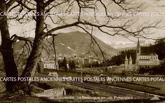 Cartes postales anciennes > CARTES POSTALES > carte postale ancienne > cartes-postales-ancienne.com Occitanie Hautes pyrenees Lourdes