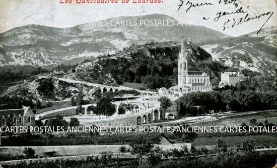Cartes postales anciennes > CARTES POSTALES > carte postale ancienne > cartes-postales-ancienne.com Occitanie Hautes pyrenees Lourdes