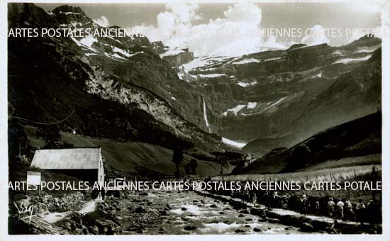 Cartes postales anciennes > CARTES POSTALES > carte postale ancienne > cartes-postales-ancienne.com Occitanie Hautes pyrenees Gavarnie
