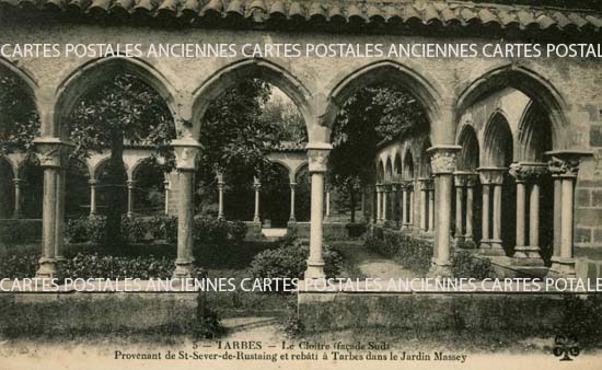 Cartes postales anciennes > CARTES POSTALES > carte postale ancienne > cartes-postales-ancienne.com Occitanie Hautes pyrenees Tarbes