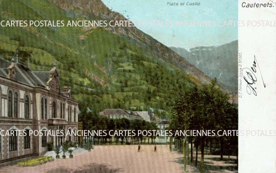 Cartes postales anciennes > CARTES POSTALES > carte postale ancienne > cartes-postales-ancienne.com Occitanie Hautes pyrenees Cauterets
