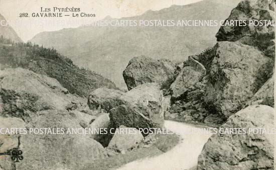 Cartes postales anciennes > CARTES POSTALES > carte postale ancienne > cartes-postales-ancienne.com Occitanie Hautes pyrenees Gavarnie
