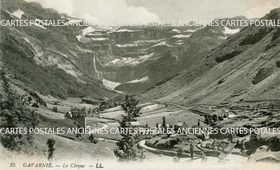 Cartes postales anciennes > CARTES POSTALES > carte postale ancienne > cartes-postales-ancienne.com Occitanie Hautes pyrenees Gavarnie