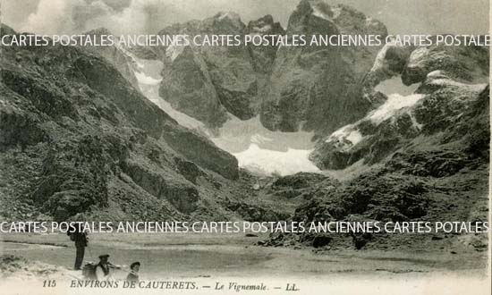 Cartes postales anciennes > CARTES POSTALES > carte postale ancienne > cartes-postales-ancienne.com Occitanie Hautes pyrenees Cauterets