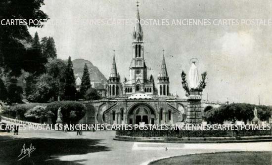 Cartes postales anciennes > CARTES POSTALES > carte postale ancienne > cartes-postales-ancienne.com Occitanie Hautes pyrenees Lourdes