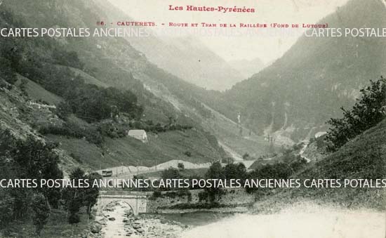 Cartes postales anciennes > CARTES POSTALES > carte postale ancienne > cartes-postales-ancienne.com Occitanie Hautes pyrenees Cauterets