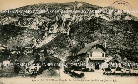 Cartes postales anciennes > CARTES POSTALES > carte postale ancienne > cartes-postales-ancienne.com Occitanie Hautes pyrenees Lourdes