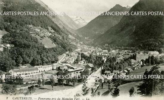 Cartes postales anciennes > CARTES POSTALES > carte postale ancienne > cartes-postales-ancienne.com Occitanie Hautes pyrenees Cauterets