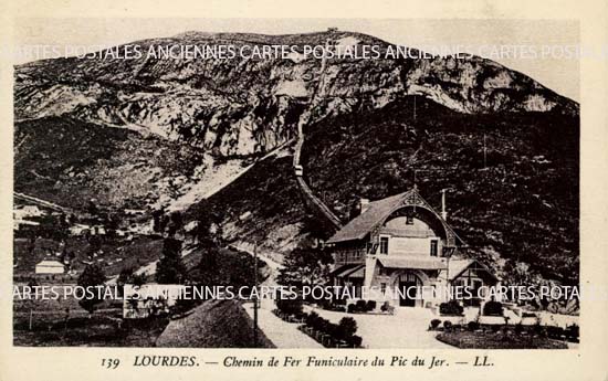 Cartes postales anciennes > CARTES POSTALES > carte postale ancienne > cartes-postales-ancienne.com Occitanie Hautes pyrenees Lourdes