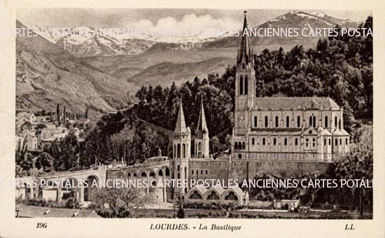 Cartes postales anciennes > CARTES POSTALES > carte postale ancienne > cartes-postales-ancienne.com Occitanie Hautes pyrenees Lourdes