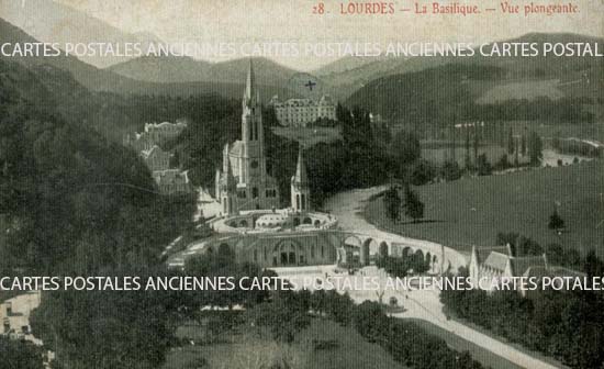 Cartes postales anciennes > CARTES POSTALES > carte postale ancienne > cartes-postales-ancienne.com Occitanie Hautes pyrenees Lourdes