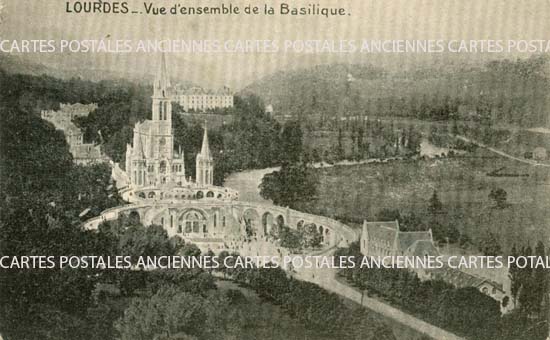 Cartes postales anciennes > CARTES POSTALES > carte postale ancienne > cartes-postales-ancienne.com Occitanie Hautes pyrenees Lourdes