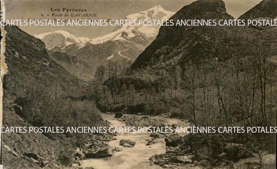 Cartes postales anciennes > CARTES POSTALES > carte postale ancienne > cartes-postales-ancienne.com Occitanie Hautes pyrenees Gavarnie