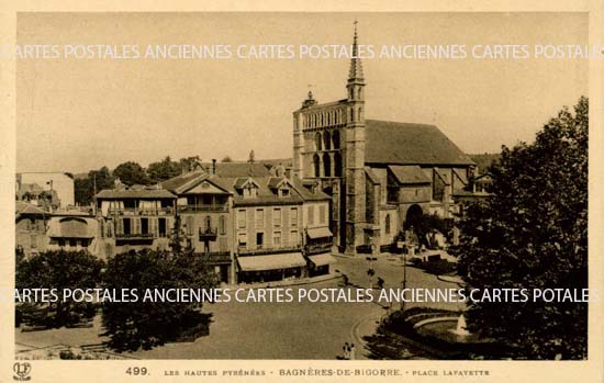 Cartes postales anciennes > CARTES POSTALES > carte postale ancienne > cartes-postales-ancienne.com Occitanie Hautes pyrenees Bagneres De Bigorre