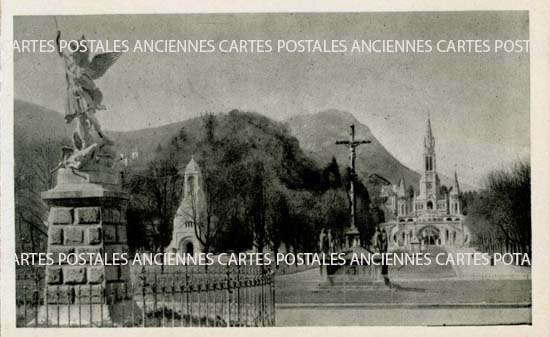 Cartes postales anciennes > CARTES POSTALES > carte postale ancienne > cartes-postales-ancienne.com Occitanie Hautes pyrenees Lourdes