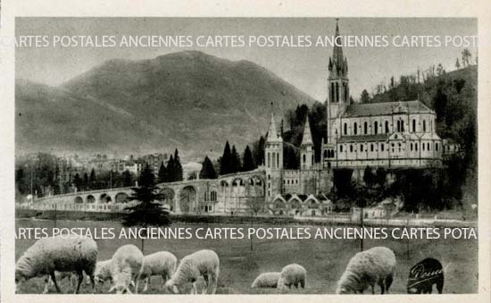Cartes postales anciennes > CARTES POSTALES > carte postale ancienne > cartes-postales-ancienne.com Occitanie Hautes pyrenees Lourdes