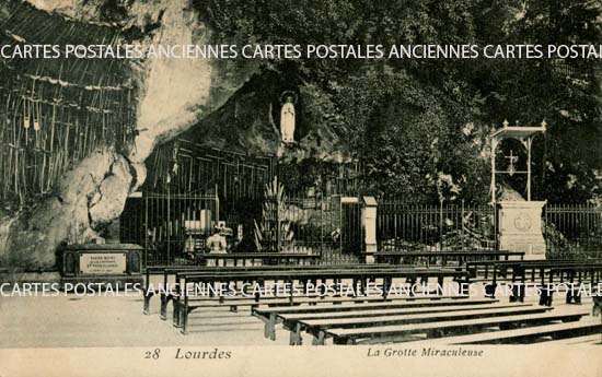 Cartes postales anciennes > CARTES POSTALES > carte postale ancienne > cartes-postales-ancienne.com Occitanie Hautes pyrenees Lourdes