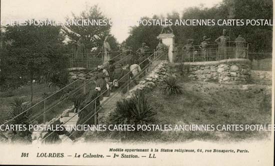 Cartes postales anciennes > CARTES POSTALES > carte postale ancienne > cartes-postales-ancienne.com Occitanie Hautes pyrenees Lourdes