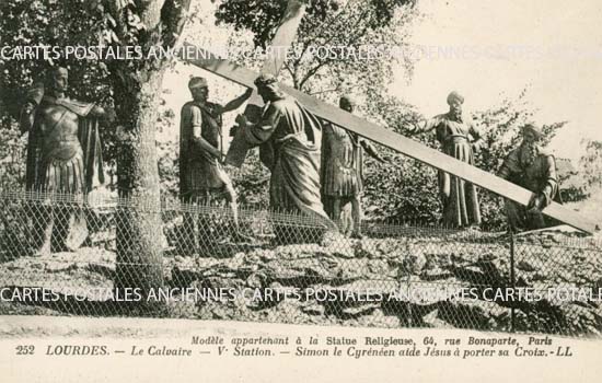 Cartes postales anciennes > CARTES POSTALES > carte postale ancienne > cartes-postales-ancienne.com Occitanie Hautes pyrenees Lourdes