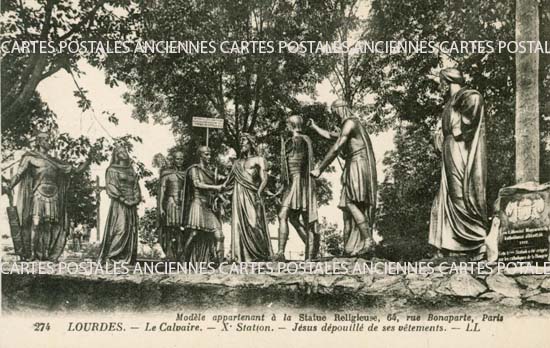 Cartes postales anciennes > CARTES POSTALES > carte postale ancienne > cartes-postales-ancienne.com Occitanie Hautes pyrenees Lourdes