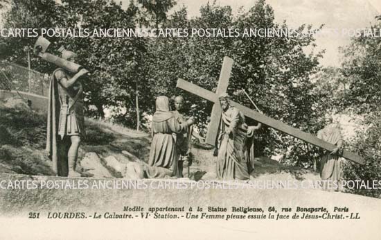 Cartes postales anciennes > CARTES POSTALES > carte postale ancienne > cartes-postales-ancienne.com Occitanie Hautes pyrenees Lourdes