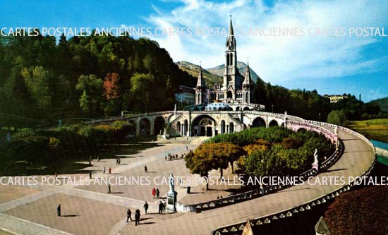 Cartes postales anciennes > CARTES POSTALES > carte postale ancienne > cartes-postales-ancienne.com Occitanie Hautes pyrenees Lourdes