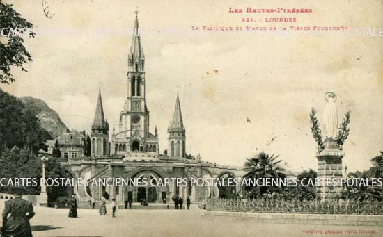 Cartes postales anciennes > CARTES POSTALES > carte postale ancienne > cartes-postales-ancienne.com Occitanie Hautes pyrenees Lourdes
