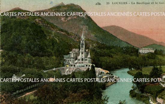 Cartes postales anciennes > CARTES POSTALES > carte postale ancienne > cartes-postales-ancienne.com Occitanie Hautes pyrenees Lourdes